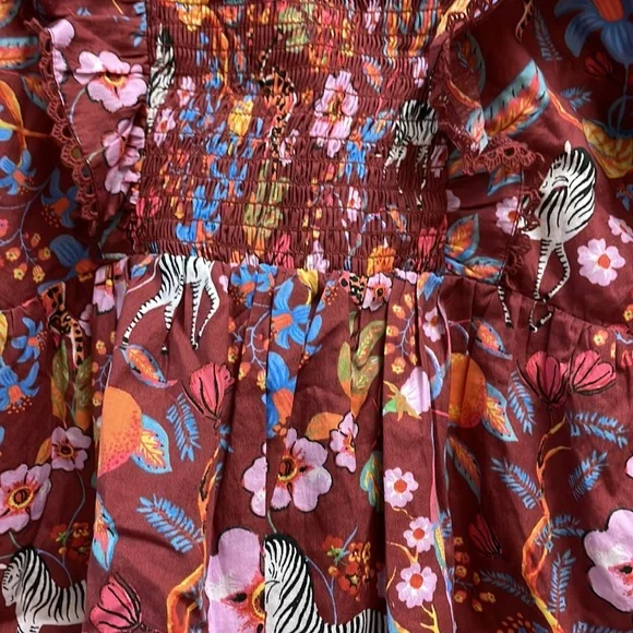 New Women’s Maeve Ruffled Tie-Front Blouse By Anthropologie!!🔥🔥🔥 - Picture 11 of 12